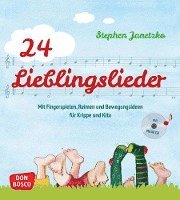 bokomslag 24 Lieblingslieder, Liederbuch, m. Audio-CD