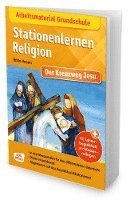 bokomslag Arbeitsmaterial Grundschule. Stationenlernen Religion. Der Kreuzweg Jesu