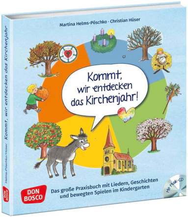 bokomslag Kommt, wir entdecken das Kirchenjahr, m. Audio-CD