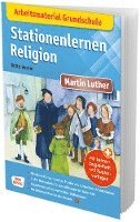bokomslag Arbeitsmaterial Grundschule. Stationenlernen Religion: Martin Luther
