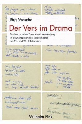 Jörg Wesche - Vers im Drama, Häftad