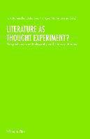 Falk Bornmüller, Johannes Franzen, Mathis Lessau - Literature as Thought Experiment?, Häftad