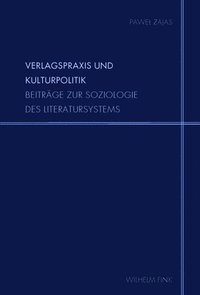 bokomslag Verlagspraxis und Kulturpolitik