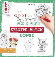 bokomslag Die Kunst des Zeichnens für Kinder Starter-Block - Comic