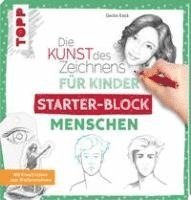 bokomslag Die Kunst des Zeichnens für Kinder Starter-Block - Menschen