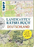 bokomslag Landkarten Rätselbuch - Deutschland