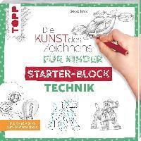 bokomslag Die Kunst des Zeichnens für Kinder Starter-Block - Technik