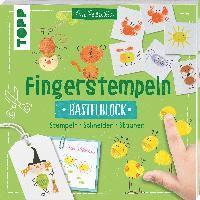 Fingerstempeln. Bastelblock 1