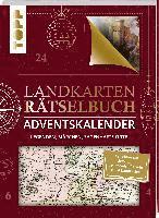 bokomslag Landkarten Rätselbuch Adventskalender. Legenden, Märchen, sagenhafte Orte