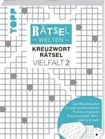 bokomslag Rätselwelten - Kreuzworträtsel Vielfalt 2 | Der Rätselklassiker in vielen wunderschönen Formen: klassische Kreuzworträtsel, Worträder und mehr