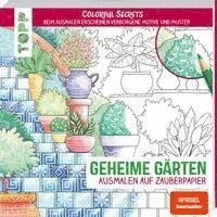 bokomslag Colorful Secrets - Geheime Gärten (Ausmalen auf Zauberpapier)