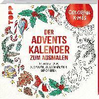 bokomslag Colorful Christmas - Der Adventskalender zum Ausmalen