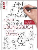 bokomslag Die Kunst des Zeichnens - Comic Cartoon Übungsbuch