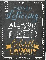 bokomslag Handlettering All you need. Schrift & Layout