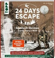 bokomslag 24 DAYS ESCAPE - Der Escape Room Adventskalender: Sherlock Holmes und die Dame in Weiß