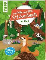 bokomslag Das Hin-und-weg-Stickerbuch Im Wald