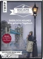 bokomslag Escape Adventures - Sherlock Holmes: Das geheime Tagebuch (NEUE Codeschablone für mehr Rätselspaß)