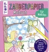 bokomslag Zauberpapier Malbuch für Mädchen