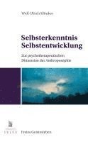bokomslag Selbsterkenntnis, Selbstentwicklung