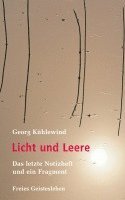 bokomslag Licht und Leere