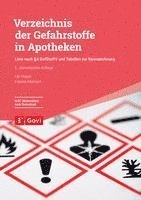 bokomslag Verzeichnis der Gefahrstoffe in Apotheken