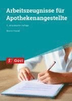 bokomslag Arbeitszeugnisse für Apothekenangestellte