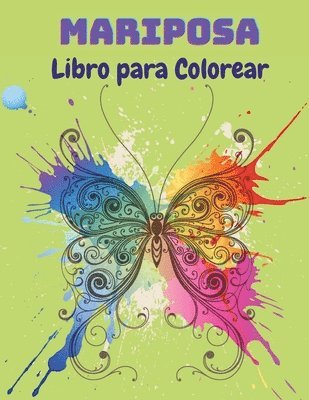 Mariposa Libro para Colorear 1