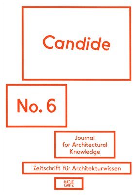 Candide. Journal for Architectural Knowledge 1