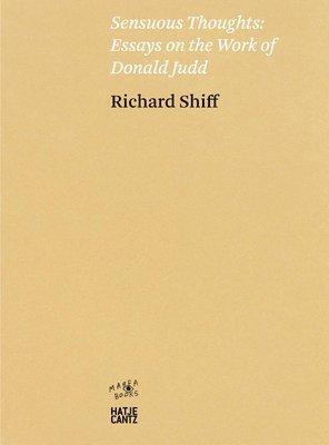bokomslag Richard Shiff: Sensuous Thoughts