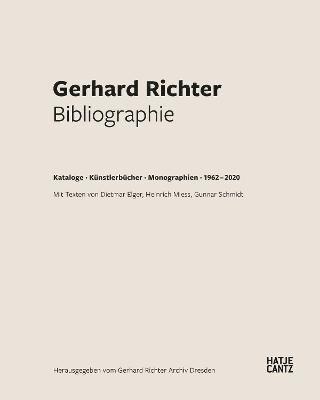 Gerhard Richter. Bibliographie (German edition) 1