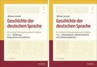 bokomslag Geschichte der deutschen Sprache. Teil 1 und 2