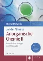 Jander/Blasius / Anorganische Chemie II: Quantitative Analyse Und Praparate 1