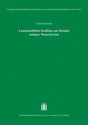 bokomslag Landschaftliche Resilienz Am Beispiel Urbaner Wasserkrisen