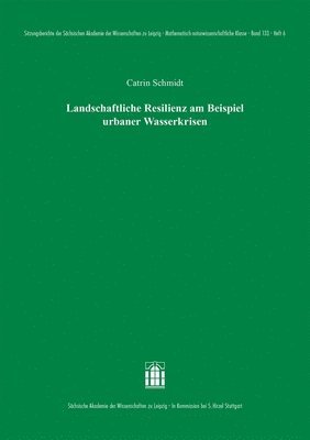 bokomslag Landschaftliche Resilienz Am Beispiel Urbaner Wasserkrisen