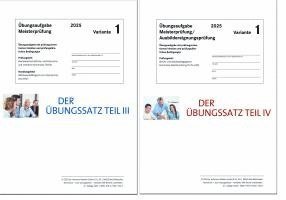 bokomslag Das Übungspaket Teile III + IV - Variante 1