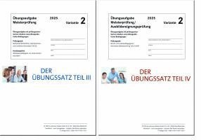 bokomslag Das Übungspaket Teile III + IV - Variante 2