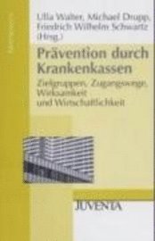 bokomslag Prävention durch Krankenkassen