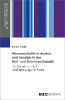 bokomslag Wissenschaftlich denken und handeln in der Heil- und Sonderpädagogik