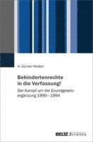 bokomslag Behindertenrechte in die Verfassung!