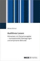 Miklas Schulz - Auditives Lesen, Häftad