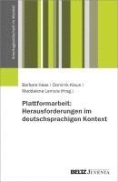 Barbara Haas, Dominik Klaus, Maddalena Lamura - Plattformarbeit: Herausforderungen im deutschsprachigen Kontext, Häftad