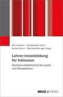 bokomslag Lehrer:innenbildung für Inklusion