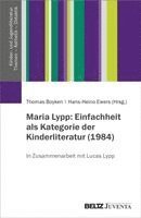 Thomas Boyken, Hans-Heino Ewers - Maria Lypp: Einfachheit als Kategorie der Kinderliteratur (1984), Häftad