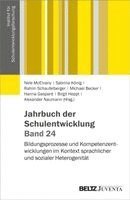 Nele Mcelvany, Sabrina König, Rahim Schaufelberger, Michael Becker, Hanna Gaspard, Birgit Heppt, Alexander Naumann - Jahrbuch der Schulentwicklung. Band 24, Häftad