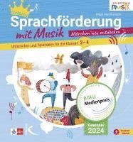 bokomslag Sprachförderung mit Musik - Märchen neu entdecken