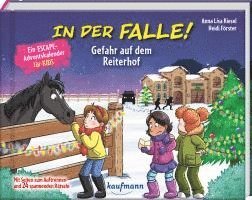 bokomslag In der Falle! Gefahr auf dem Reiterhof - Ein Escape-Adventskalender für Kids