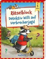 bokomslag Rätselblock - Detektiv Willi auf Verbrecherjagd