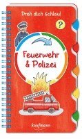 Klara Kamlah - Dreh dich schlau - Feuerwehr & Polizei, Häftad