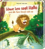 bokomslag Löwe Leo sagt Hallo und alle Tiere freuen sich so