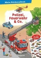 bokomslag Mein Stickeralbum - Polizei, Feuerwehr & Co.